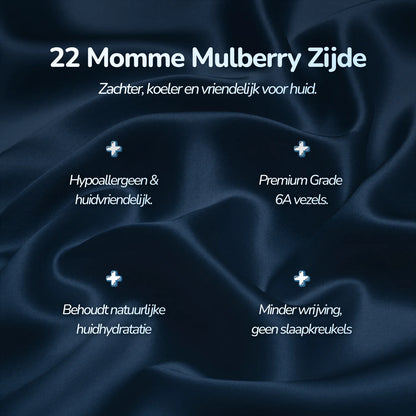3D-Seiden-Schlafmaske – Midnight Navy