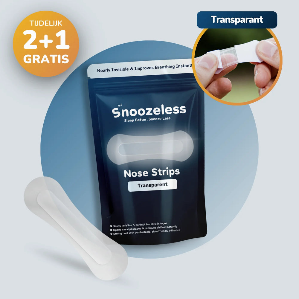 Transparente Nasenpflaster – für Schlaf & Sport