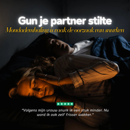 Mundpflaster – tiefer schlafen, weniger schnarchen