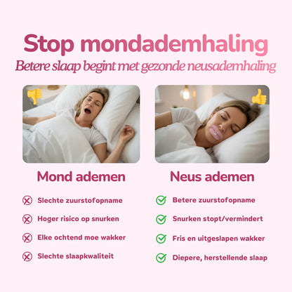 Klassisches Mundtape - Rosa