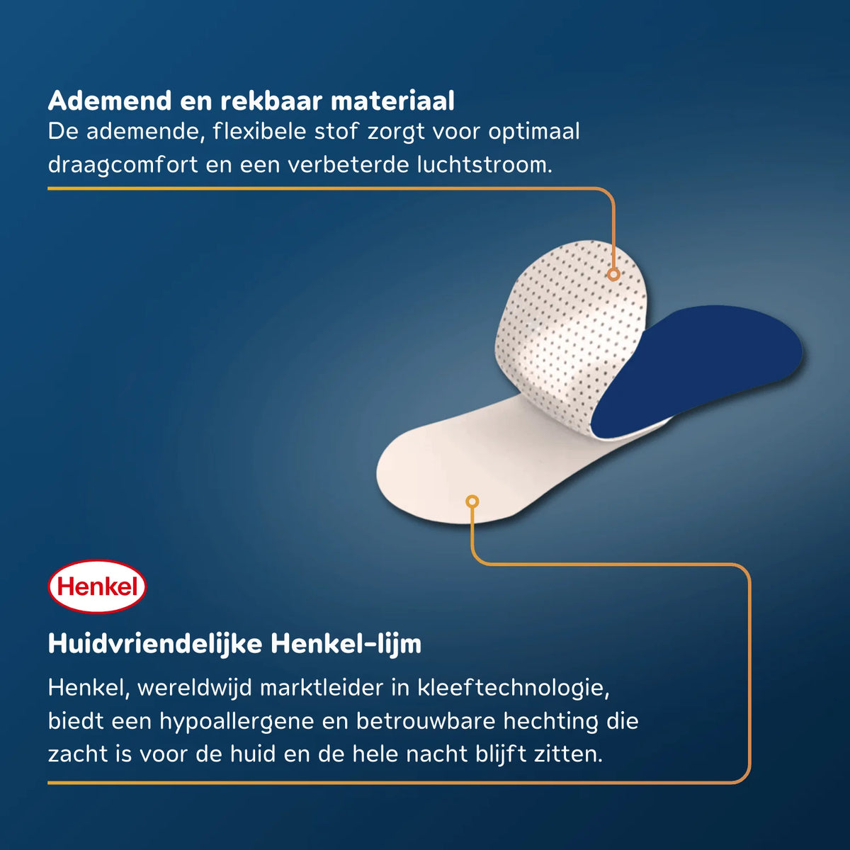 Nasenpflaster Classic – für den Schlaf | Blau
