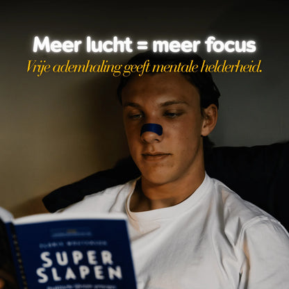 Nasenpflaster Classic – für den Schlaf | Blau