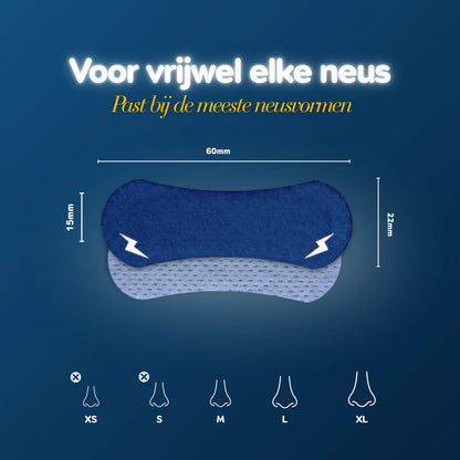 Sport-Nasenstreifen - Einsteigermodell | Blau