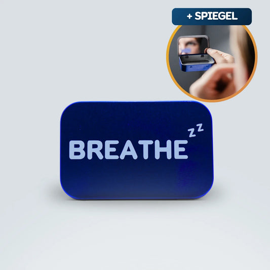 BREATHE Aluminium-Etui – mit Spiegel