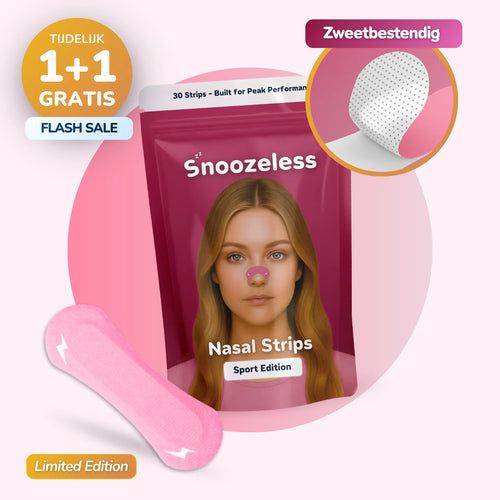 Sport Nasenstrips - Schweißbeständig | Rosa